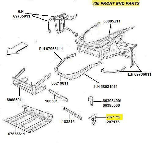 [207175] 16) L.H BRACKET FOR BUMPER FIXING (PATTERN)