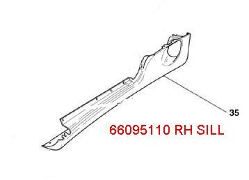 [66099410] R.H SILL COVER (Pattern)