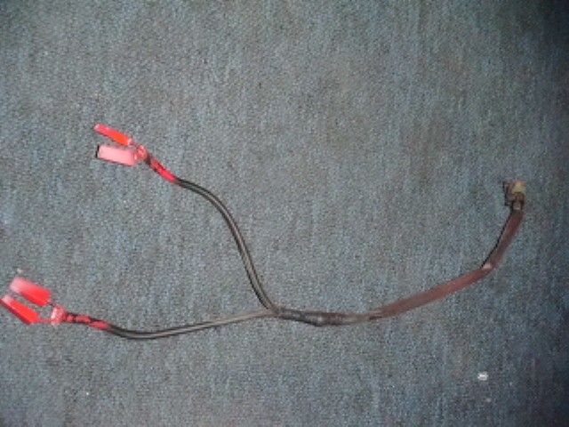 [164823] CABLES FOR NUMBER PLATE LIGHTS (Used)