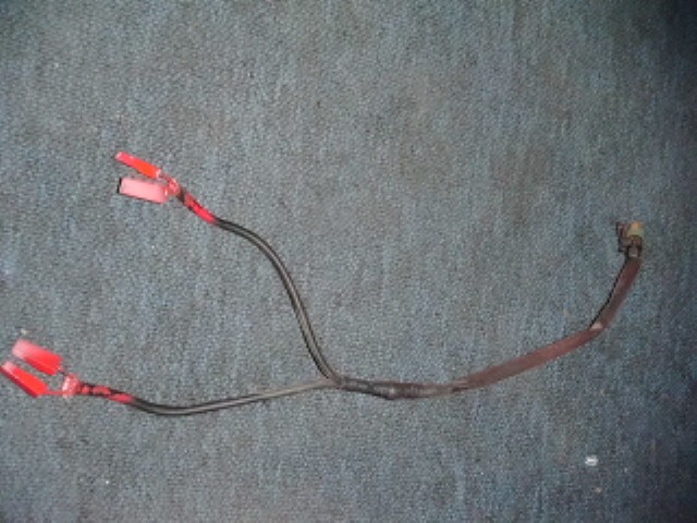 [164823] CABLES FOR NUMBER PLATE LIGHTS (Used)