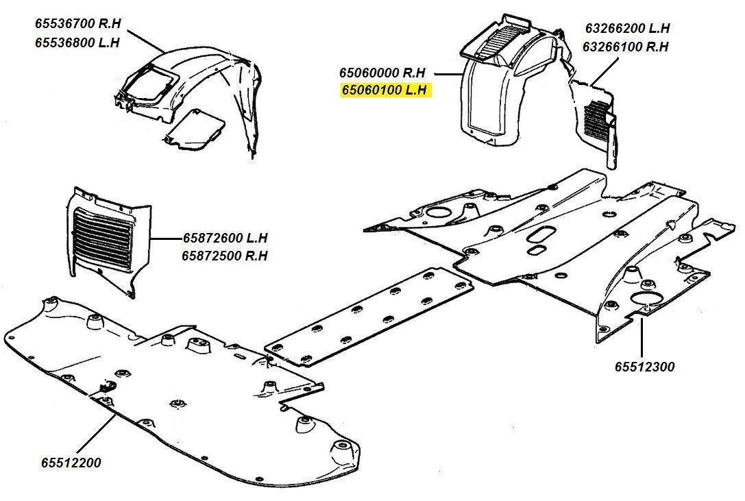 [65060100] L.H REAR WHEELHOUSE  (Pattern)