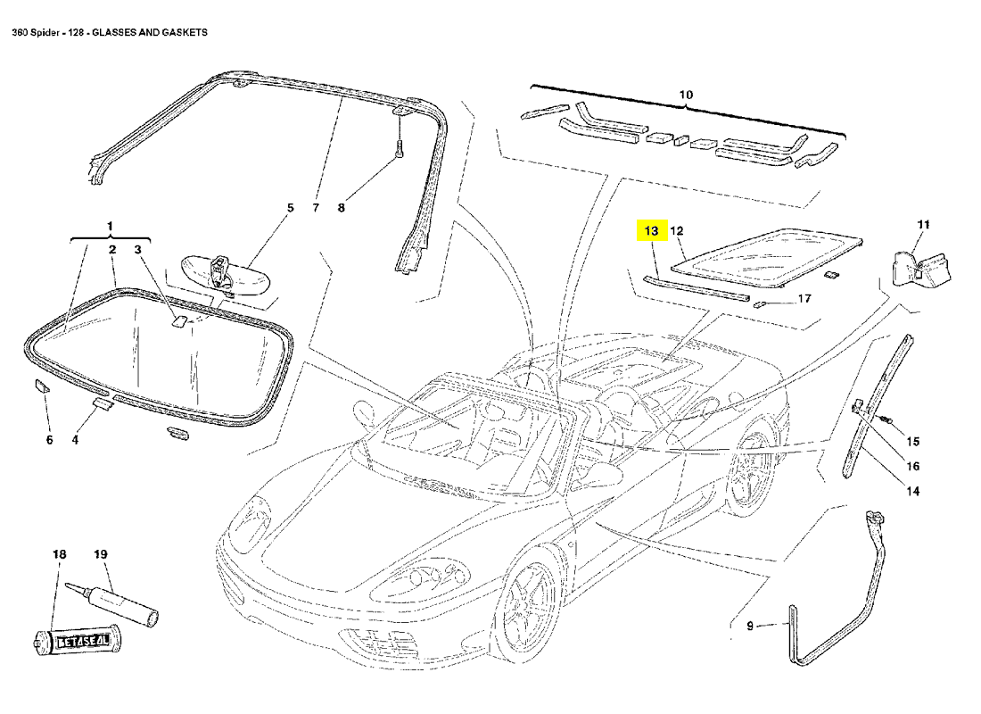 [65793000] UPPER GASKET (Used)