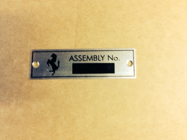 Assembly No Plate