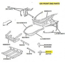 [207175] 16) L.H BRACKET FOR BUMPER FIXING (PATTERN)