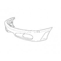 83111210P 430 FRONT BUMPER (PATTERN) USA version with side marker lights