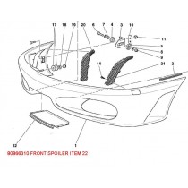 80866310FRONT SPOILER PATTERN