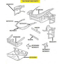 [65152500]  COMPLETE COMPARTMENT BOTTOM PLATE (Pattern)