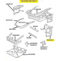 [66202411] H) COMPLETE L.H FRONT SIDE FRAME (Pattern)