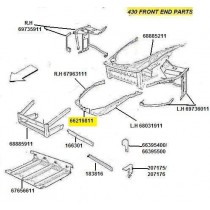 [66219811] TRUNK COMPARTMENT UPPER MOULDING (NEW)