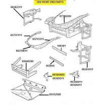 66395400 L.H BRACKET (PATTERN)