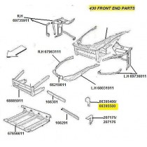 [66395500] R.H  BRACKET (Pattern)