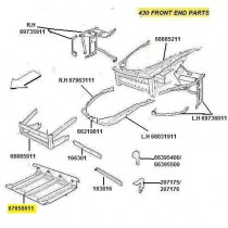 [67656611] 22) COMPLETE COMPARTMENT BOTTOM PLATE (Pattern)