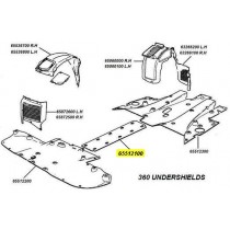 [65512100] CENTRAL UNDER THE BODY SHELL  (Pattern)