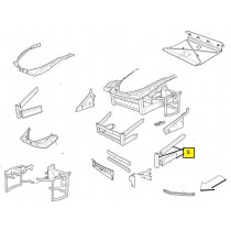 [65940400] COMPLETE L.H. FRONT LATERAL FRAMENEW OEM