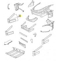 [68885700] COMPLETE R.H FRONT LATERAL FRAME (Pattern)