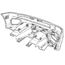 [67360810] COMPLETE REAR BUMPER (Pattern)