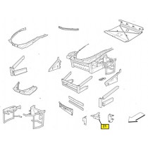 [166170] L.H. BRAKET FOR FRONT BUMPER FIXING (Pattern)