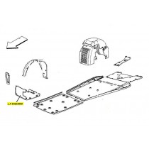 [64243000] B) L.H LOWER GUARD FOR UNDERBODY  (Pattern)