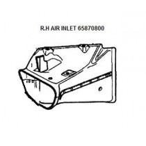 [65870800] R.H AIR INTAKE (Pattern)