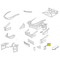 [65311800] Y) TOW HOOK BRACKET NEW OEM