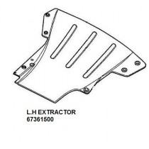 67361500 L.H. EXTRACTOR (PATTERN)