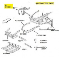 [69735911] R.H FRONT SIDE FRAME NEW OEM